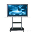 98-inch LED interactive touchscreen whiteboard, movable stand with VESA mount